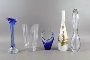 Vaser 5 st, högsta sign LH1257 Kosta