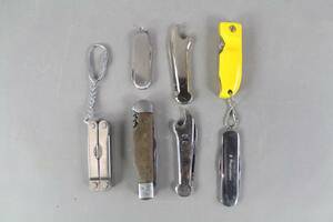 Fickknivar 6 st och universalverktyg