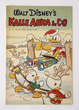 Kalle Anka  Co nr 12 1949