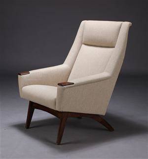 Dansk møbelproducent. Lænestol, palisander