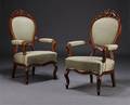 Par armstole, rococoform 2