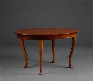 Sofabord af mahoghni og bøg