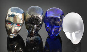 Bertil Vallien, Kosta Boda. Skulptur.4