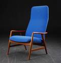 Alf Svensson. Lænestol, Kontur, teak, Fritz Hansen