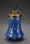 Herman A. Kähler bordlampe af keramik.