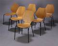 Dansk møbelproducent. Stabelstole, egetræ 6