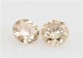 1 couple brilliant-cut light brown diamond 0.48ct