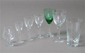 Holmegaard. Ulla. Samling glas. 60
