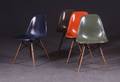Charles Eames 1907- 1978. Sæt på fire skalstole 4