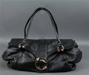 Gucci taske af sort læder