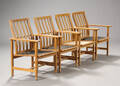 Børge Mogensen. Fire lænestole, model 2257 4