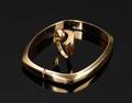 Armring samt ring af 14 kt guld 2