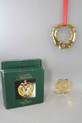 Juldekorationer Georg Jensen Golden Christmas 2 st