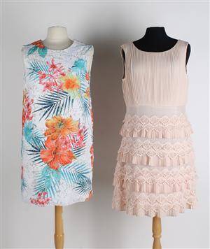 BlugirlBlumarine samt MSGM, klänningar, 2 st, strl. 38