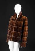 Jakke af mink, kort model, str. ca. 38