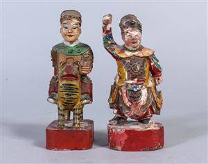 Figurer, trä, Kina, 181900-tal 2