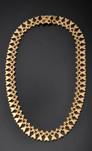 Guldcollier 18 kt. - 41,6 gram