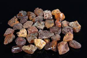Samling dansk rav vægt ca. 490 gram
