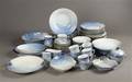 Bing og Grøndahl, Måge, kaffe- og spisestel, porcelæn 65