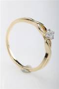 Brillantring fra FHP, 14 kt. rosa guld, 0.10 ct.