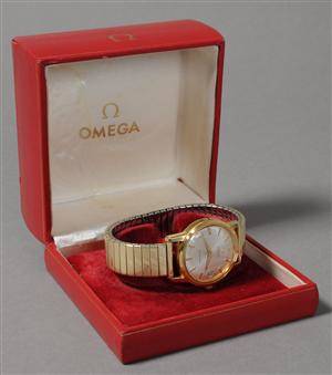 Omega, herrearmbåndsur af stål  double, Seamaster Automatic