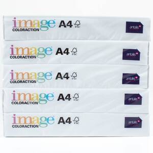 PAPPER A4 160g, ljusgrå, 5pkt