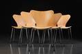 Arne Jacobsen. Seks Syver stole, bøgetræ 6
