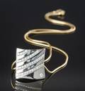 Collier in Gold mit Diamanten - ca. 0.50 ct.