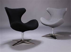 Moderne design - Par loungechairs 2