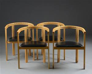 Niels Jørgen Haugesen. Fire stole, model String Chair 4