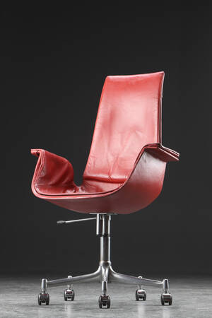 Preben Fabricius  Jørgen Kastholm. Tulip chair, kontorstol, model FK6726  Denne vare er sat til omsalg under nyt varenummer 4584433