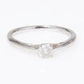 Ring vitguld