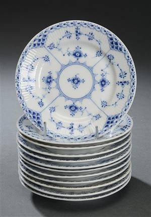 Royal Copenhagen, Musselmalet, halvblonde 12