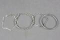 Armband i silver 4 st