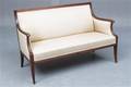 Frits Henningsen, To pers. sofa i mahogni.