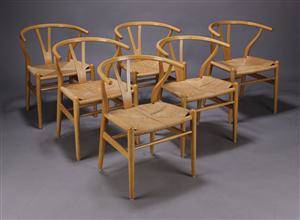 H. J. Wegner, Y- stole, egetræ 6 