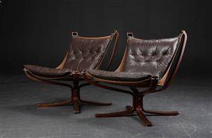 Sigurd Resell. Par Falcon lænestole 2 