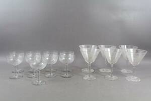 Glas med slipad dekor 96 st