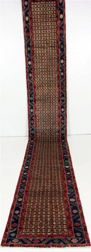 Persisk handknuten matta Songhor mått 482x70