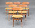 Farstrup møbler Sæt med seks stole 6