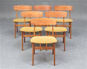 Farstrup møbler Sæt med seks stole 6