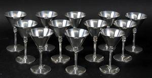 C.C. Hermann Alterbægre i sterlingsølv. 12