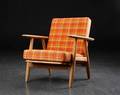 Hans J. Wegner. Lænestol Cigaren, model GE240
