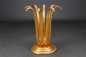 Sokkel af bemalet metal, til spisebord