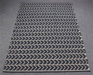 Moderne kelim tæppe, 170 x 240 cm.