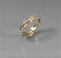 Ring in Gold mit Diamanten