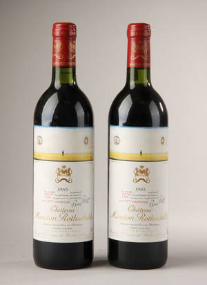 2 fl. Chateau Mouton Rothschild 1983 2