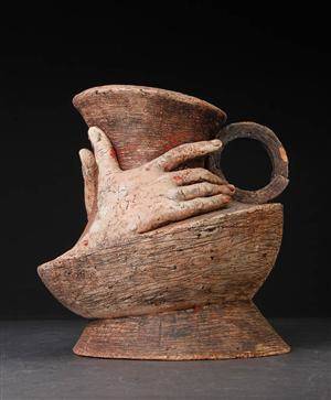 Isabella Nilsson. Skulpturel vase