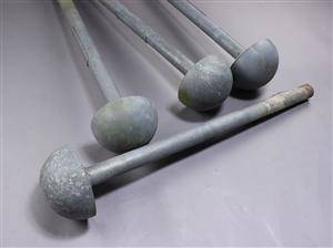 Udendørslamper af galvaniseret metal 4