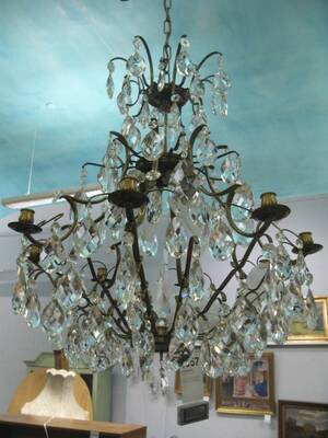 Ljuskrona, rokokostil